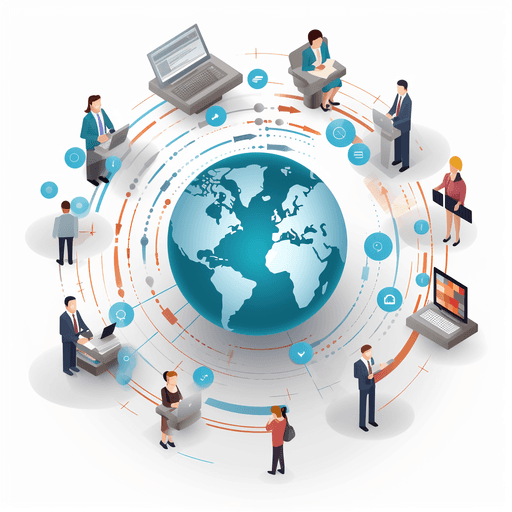 People Connecting Through a Variety of Different Mediums Around The Earth