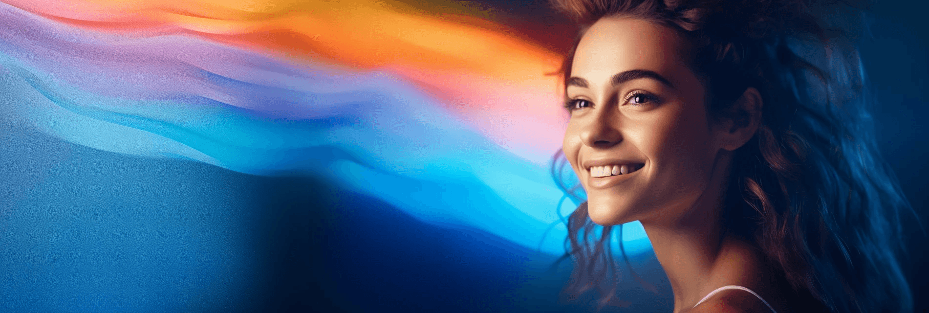 A Smiling Woman